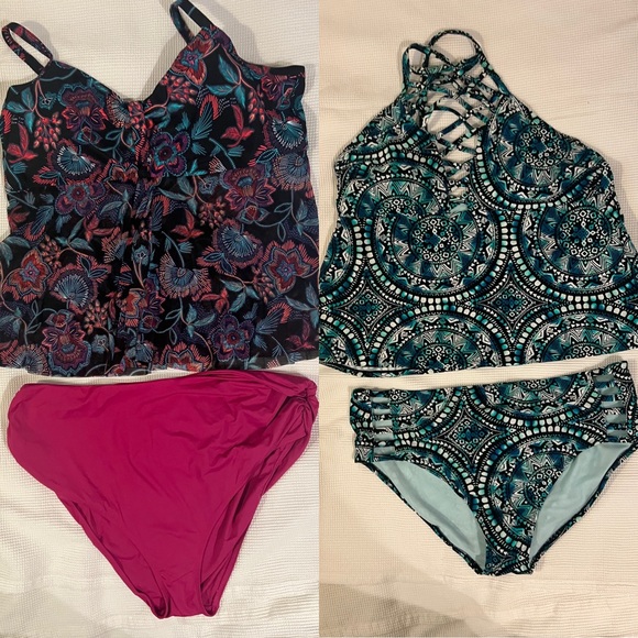 Plus Size Swimsuits in 3x (21 pieces) - Picture 3 of 8